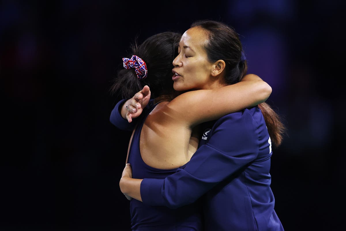 Billie Jean King Cup LIVE: Great Britain lose doubles decider against Slovakia in semi-final