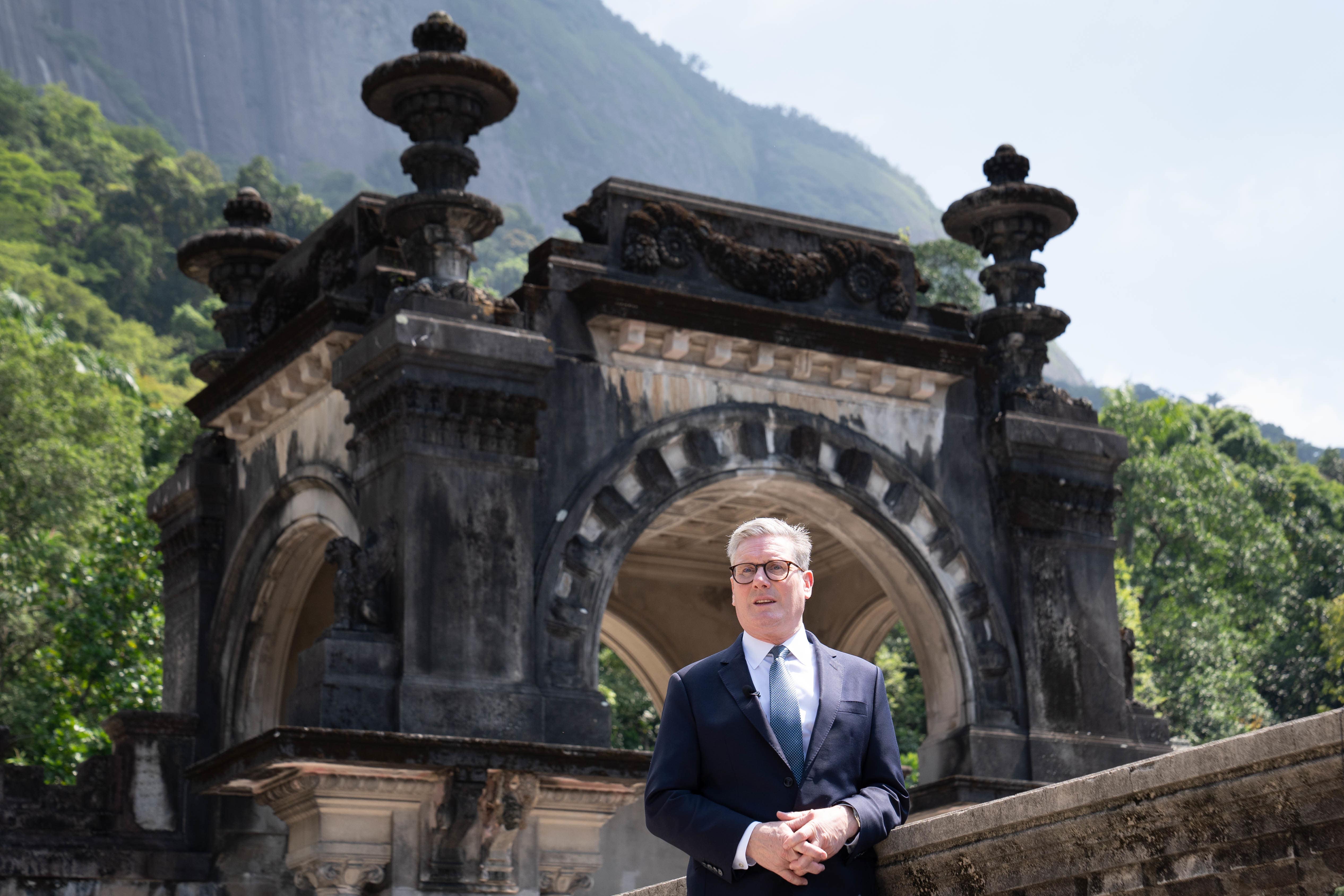 Prime Minister Sir Keir Starmer made the announcement during the G20 in Rio de Janeiro (Stefan Rousseau/PA)