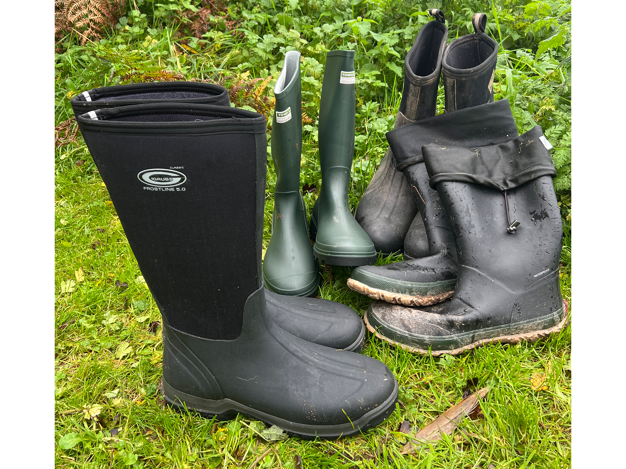 Our tester put several pairs of wellies through their paces