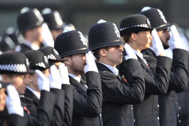 Home Secretary Yvette Cooper said public confidence has been eroded by the reduction in neighbourhood policing. (Nick Ansell/PA)