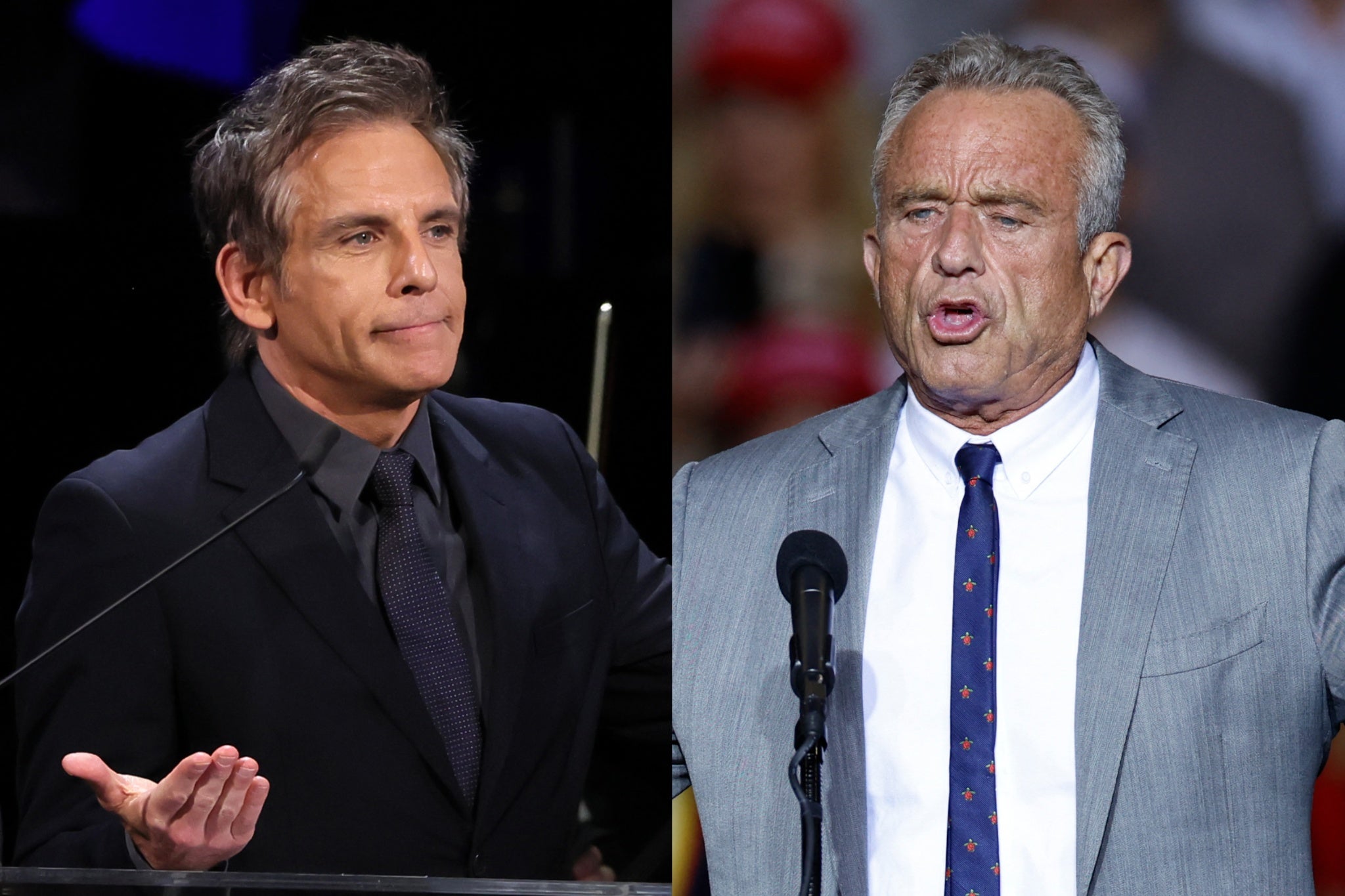 Ben Stiller and Robert F Kennedy Jr