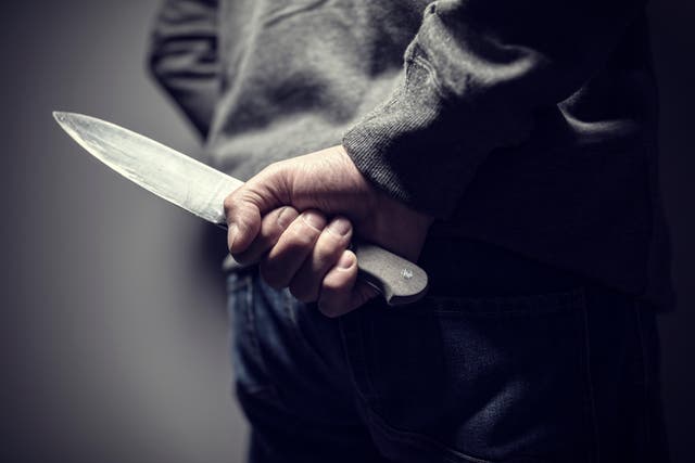 <p>The report found many young people carry a knife to help make them feel safe in their communities (Alamy/PA)</p>