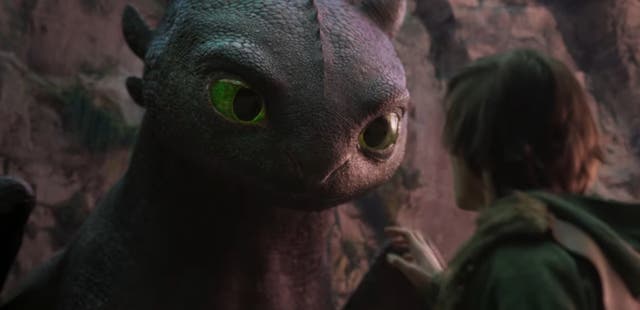 <p>Screengrab from trailer of live-action remake of How to Train Your Dragon</p>