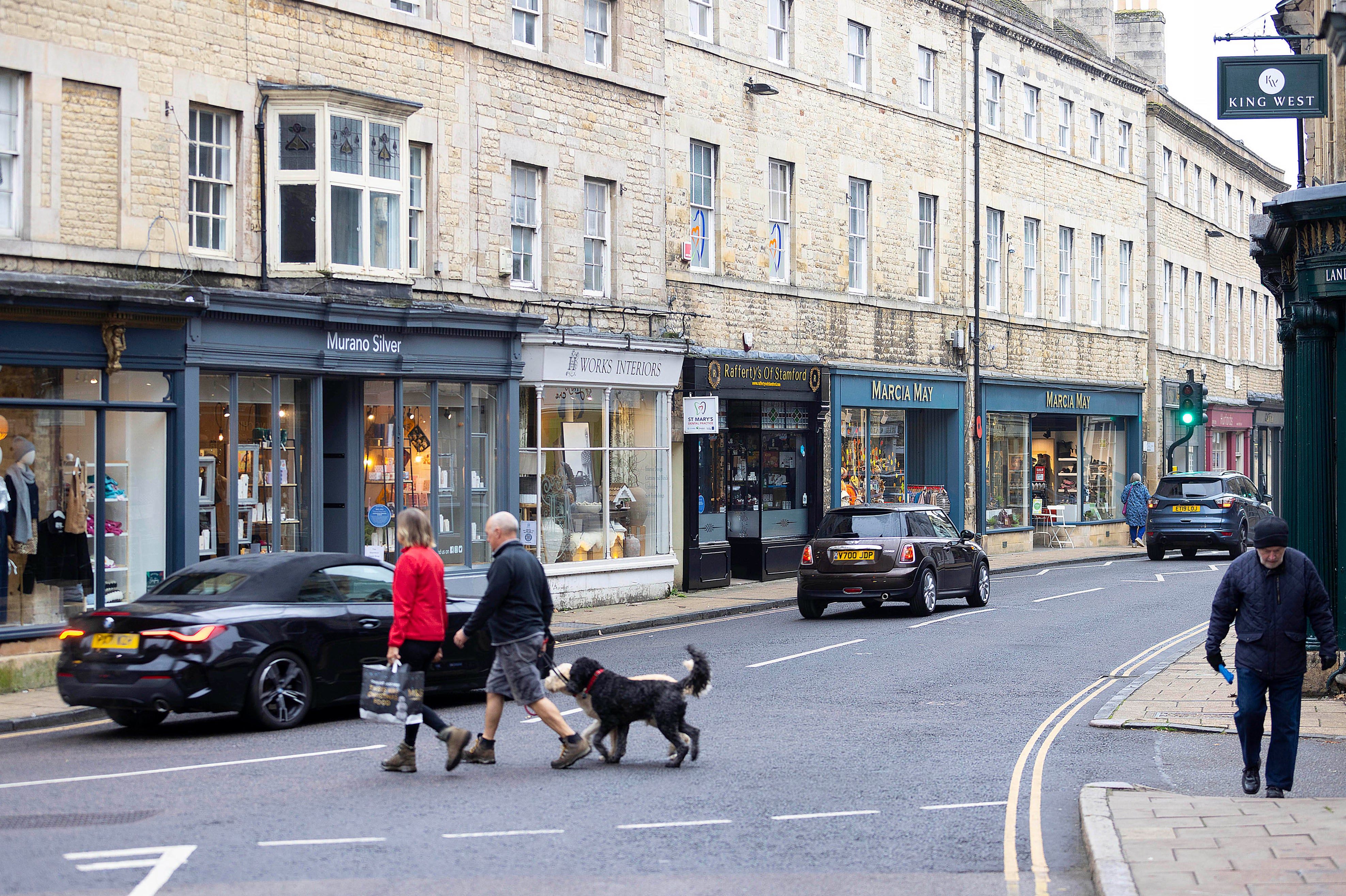 St Mary’s Street in Stamford, Lincolnshire was ranked as the top hotspot for independent shops in the UK