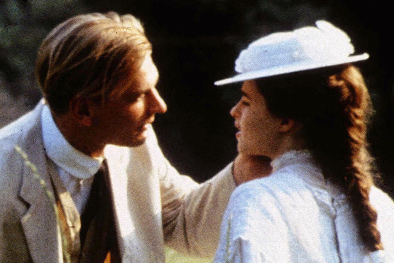 Julian Sands and Helena Bonham Carter in ‘A Room With A View’