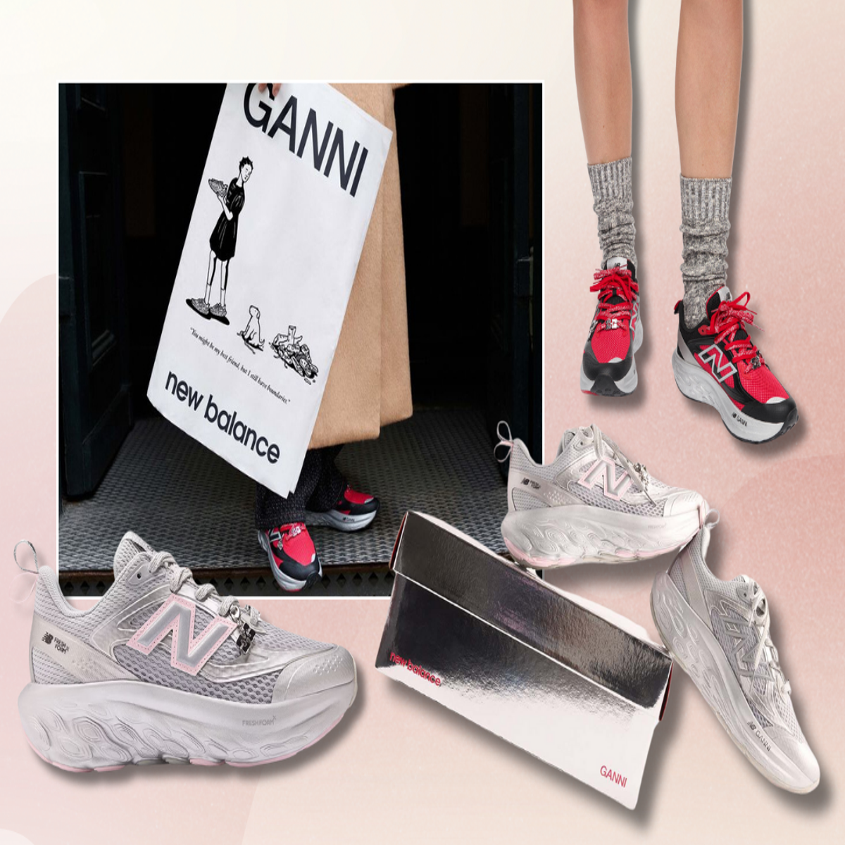 Where to buy the new Ganni x New Balance trainers | The Independent