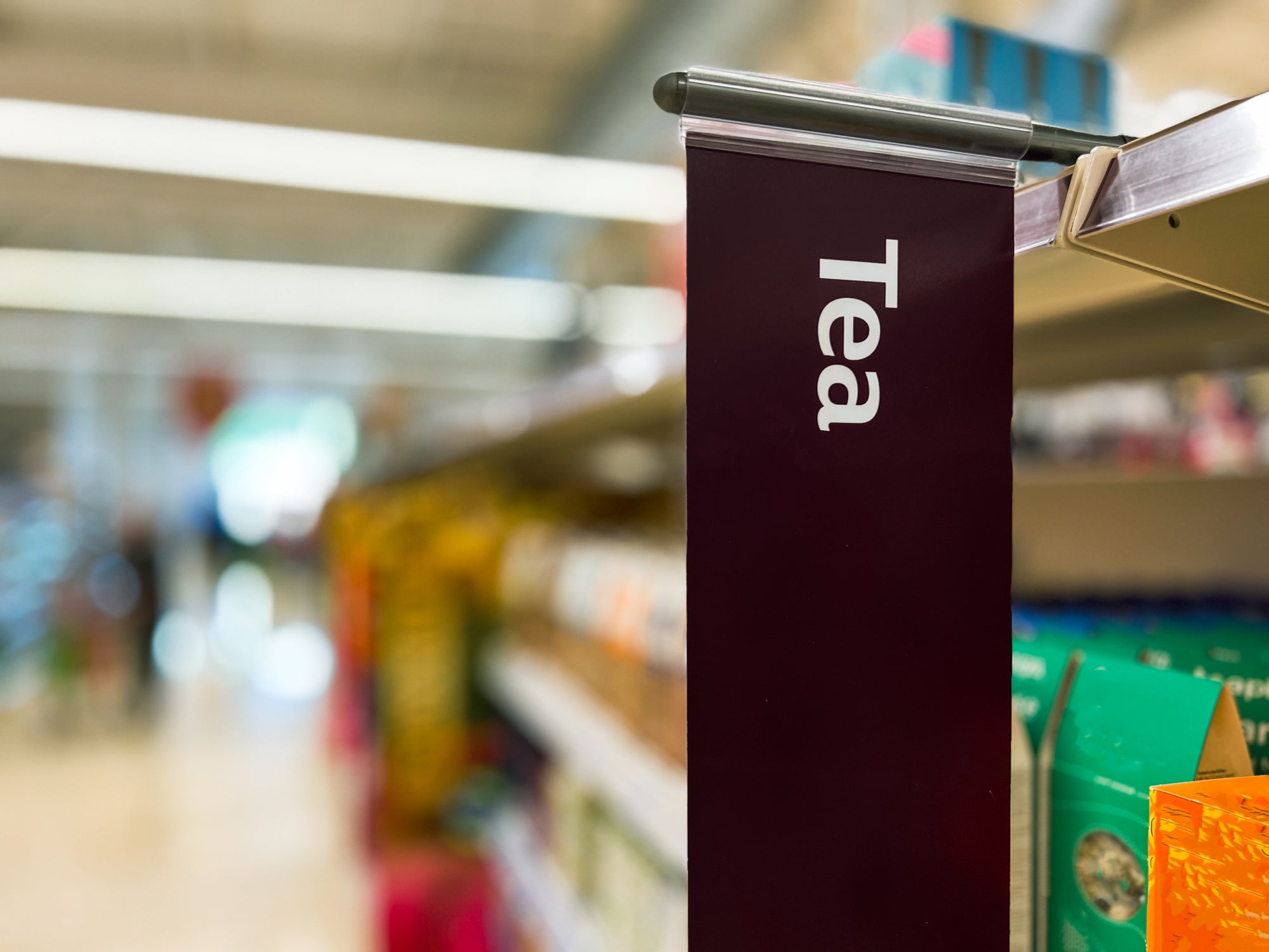 Supermarket own-brand tea, at a fraction of the cost, is filling shopping baskets