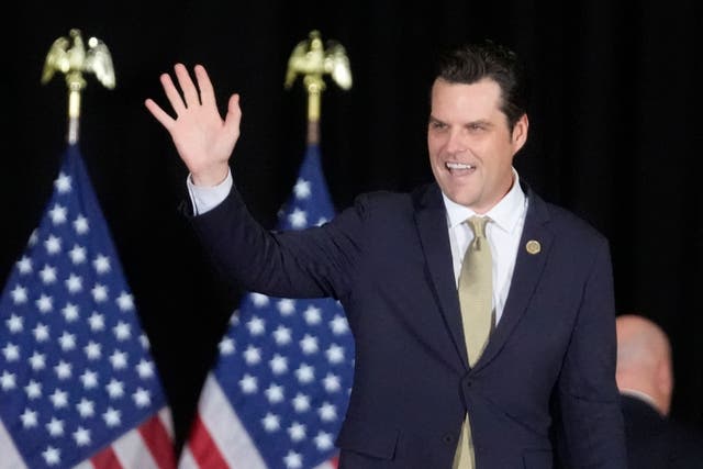 <p>House Ethics Committee members are expected to deliberate on whether to publicly release a report into allegations of sexual misconduct involving Matt Gaetz, whom Donald Trump has nominated to be attorney general </p>