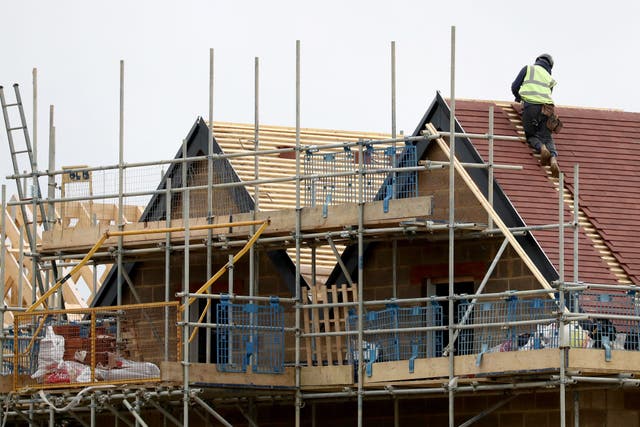 Deputy Prime Minister Angela Rayner said she was taking steps to address the supply of homes (Gareth Fuller/PA)