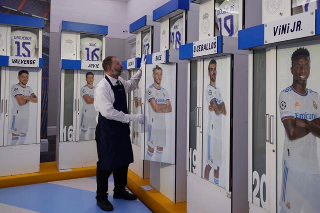 Britain Auction Real Madrid