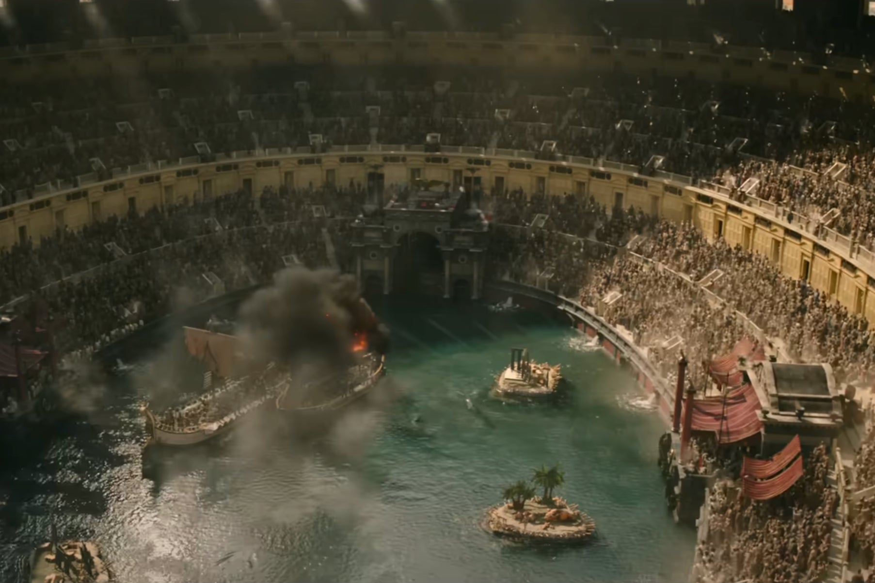 Gladiator 2: Did the Romans really fill the Colosseum up with water for ...