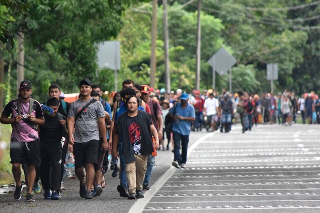 MÉXICO-MIGRANTES