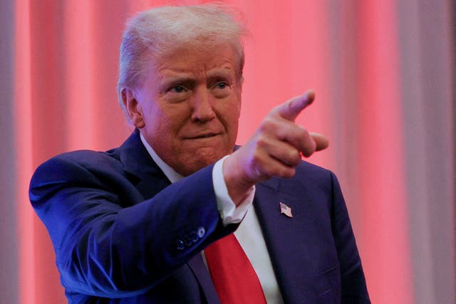 <p>There are concerns Trump (seen on Capitol Hill on November 13) could roll out a national abortion ban</p>