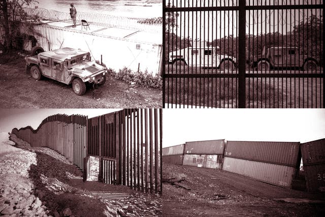 <p>The border wall has grown in various ways since the first Trump administration </p>