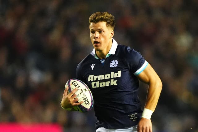 Huw Jones is relishing Sunday’s Test against Australia (Andrew Milligan/PA)