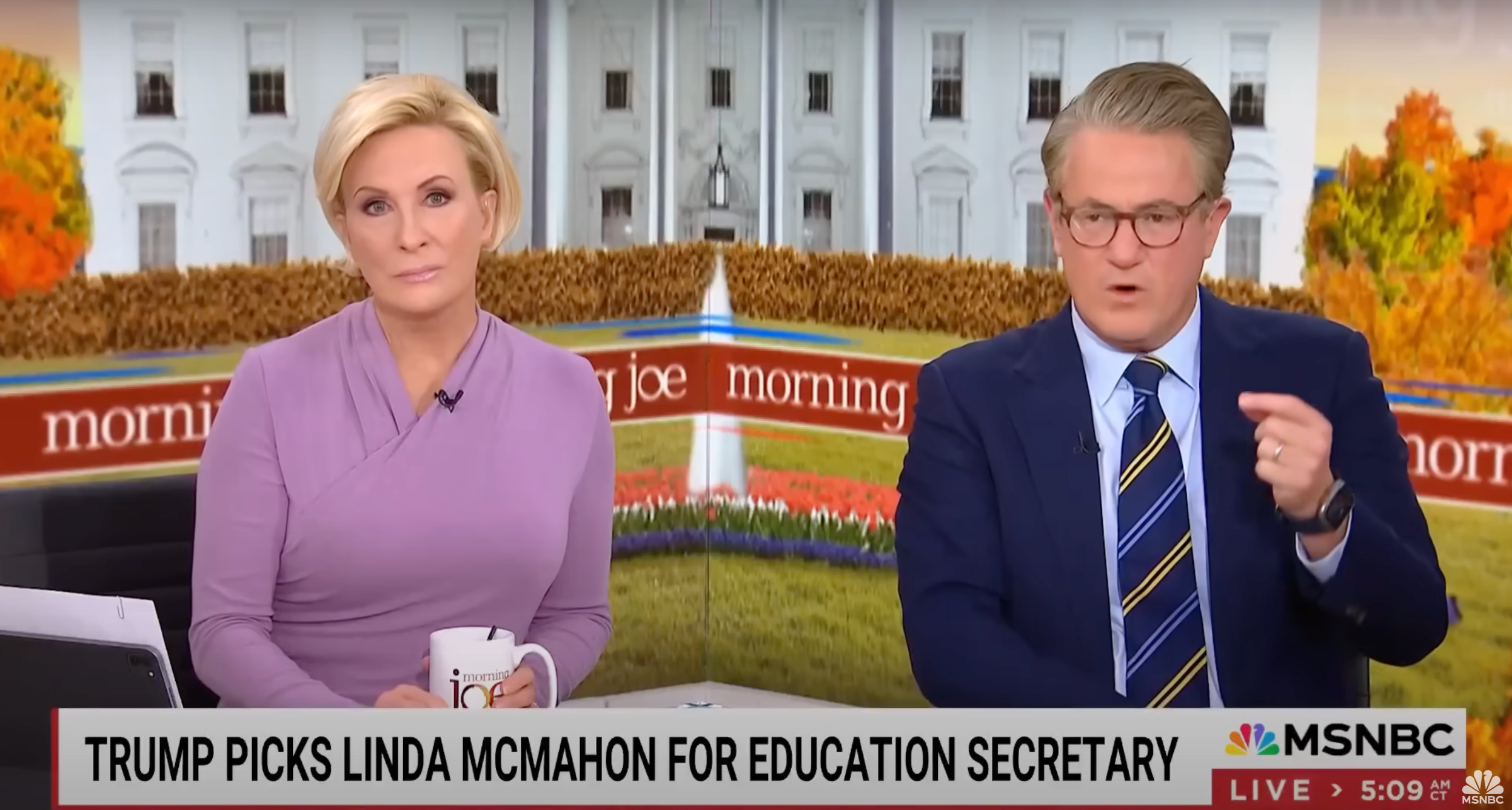 Morning Joe hosts Joe Scarborough and Mika Brzezinski reveal their main ‘takeaway’ from the meeting