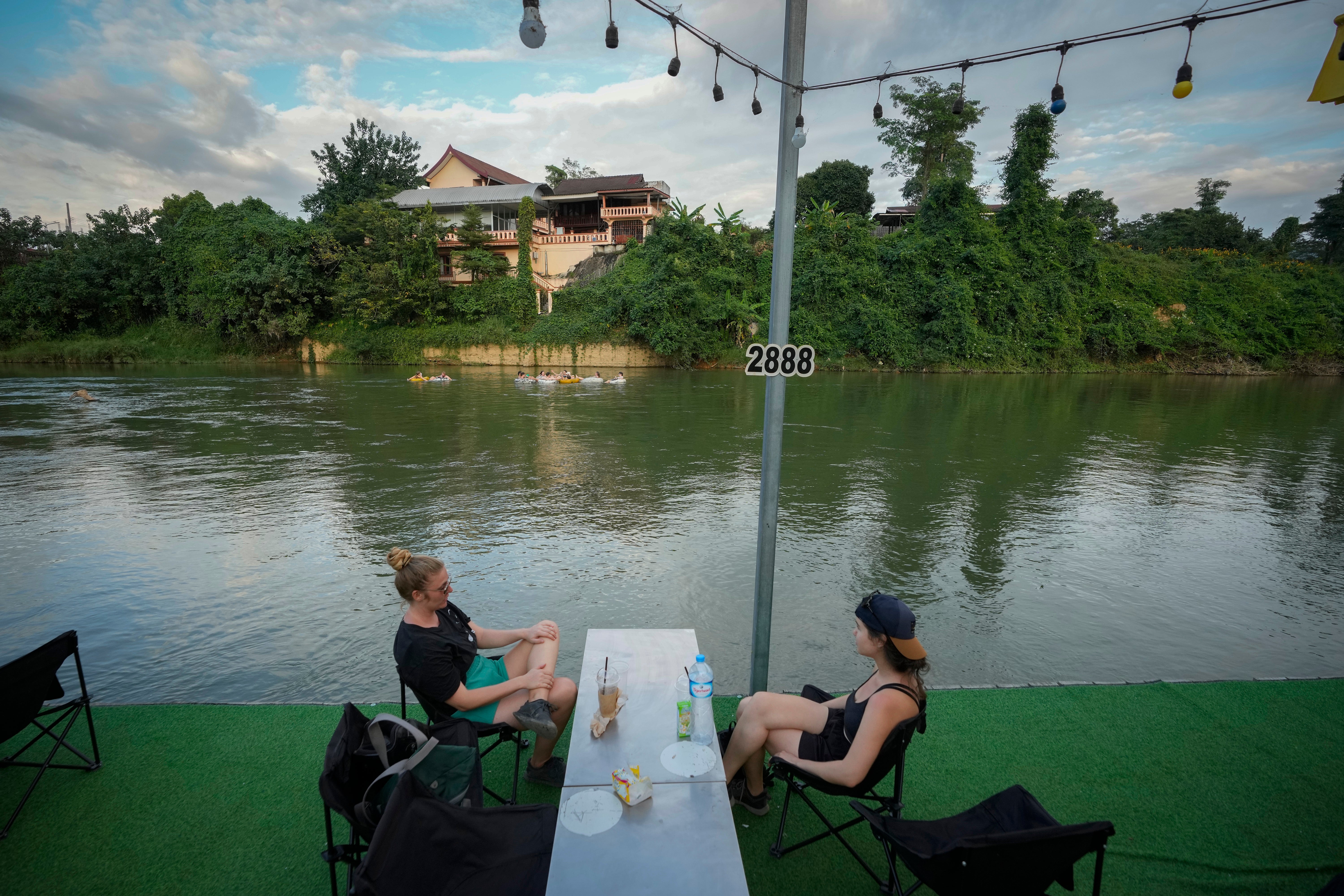 Vang Vieng is popular with backpackers - but the recent incident has raised fears over drinking