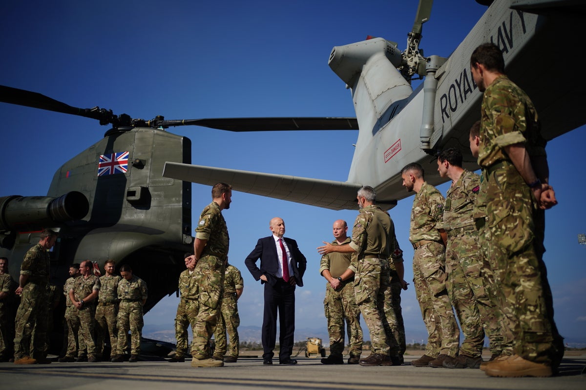 Mapped: UK, US and French military base locations across the Middle East