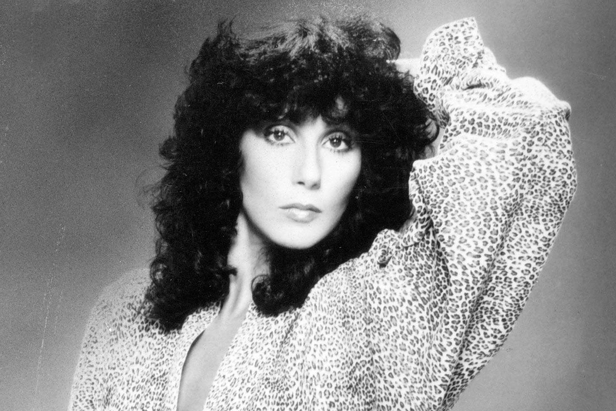 Turn back time: Cher photographed here in the Seventies