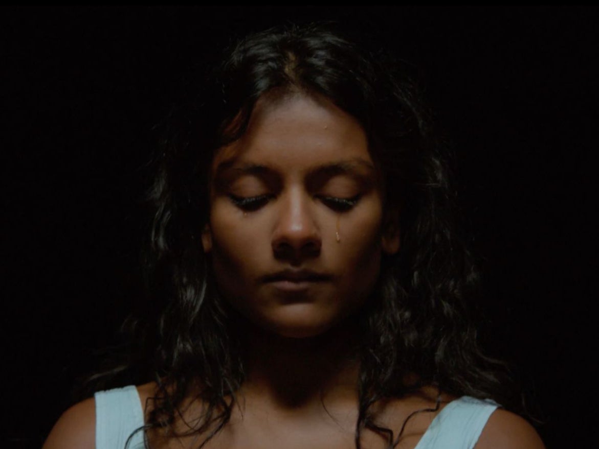 Simone Ashley in the music video for ‘Eve & Paradise Lost’ by Bastille