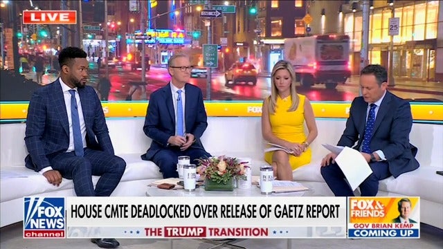 The hosts of Fox & Friends discuss Donald Trump’s nomination of Matt Gaetz as attorney general.