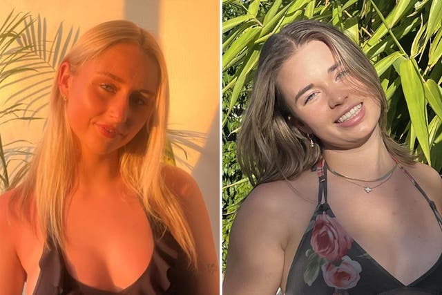 <p>Two Melbourne teenagers, Holly Morton-Bowles and Bianca Jones, who died of methanol poisoning in Laos in November 2024</p>