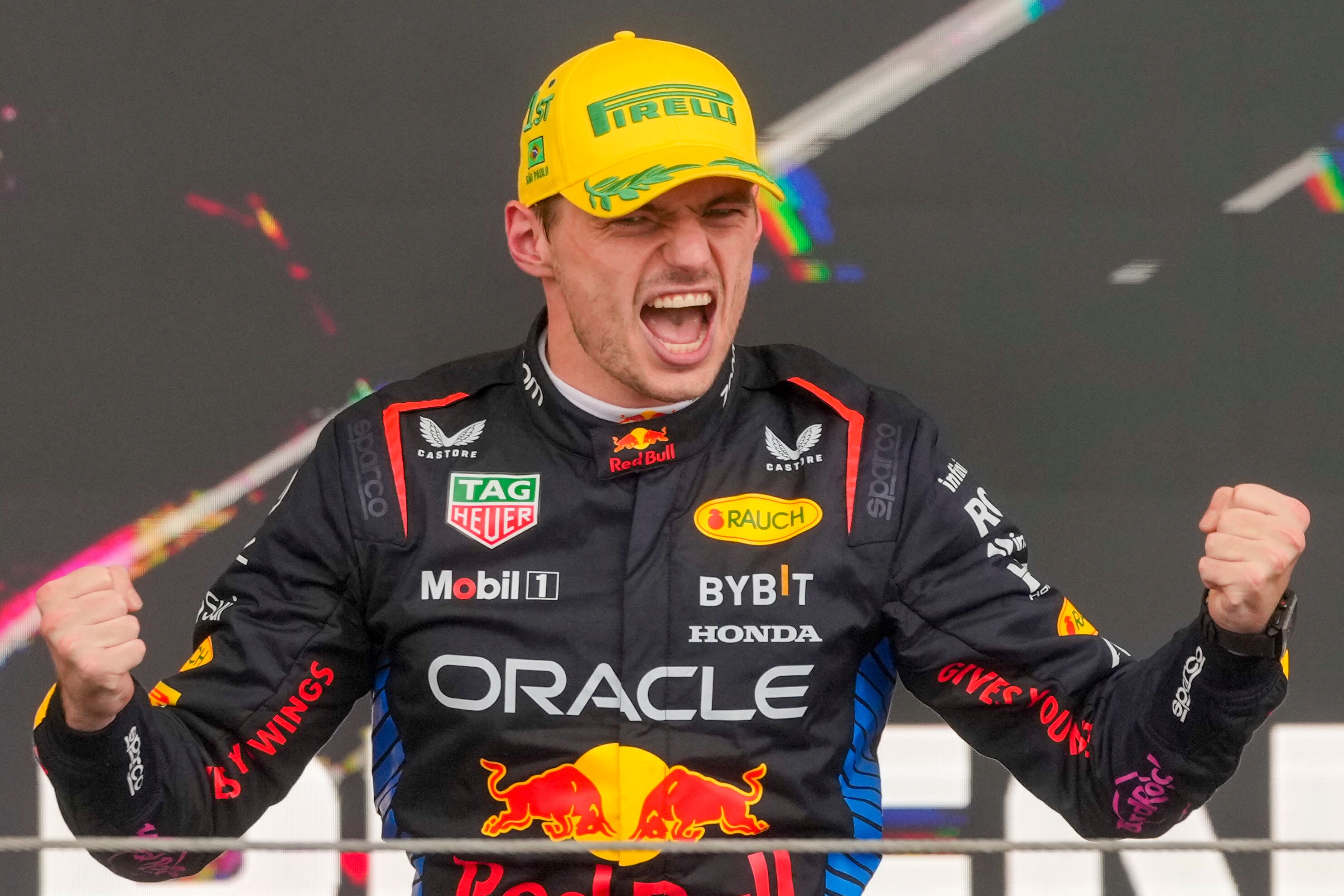 Will Max Verstappen be celebrating this weekend? (Andre Penner/AP)