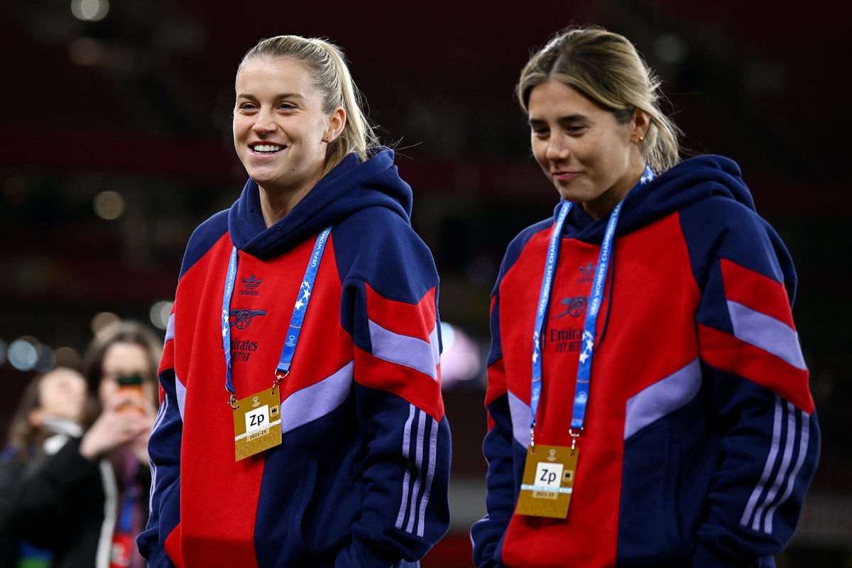 Real Madrid vs Arsenal LIVE: Team news and line-ups as Women’s Champions League quarter-finals begin