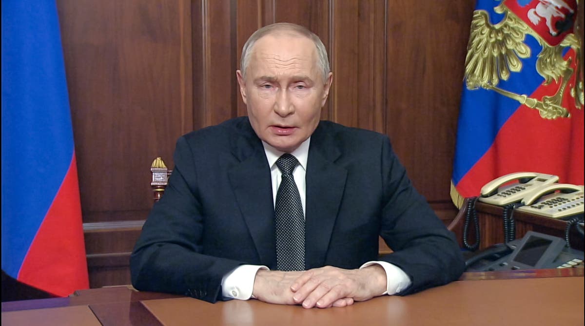 Putin touts Russia’s new missile and delivers a menacing warning to NATO