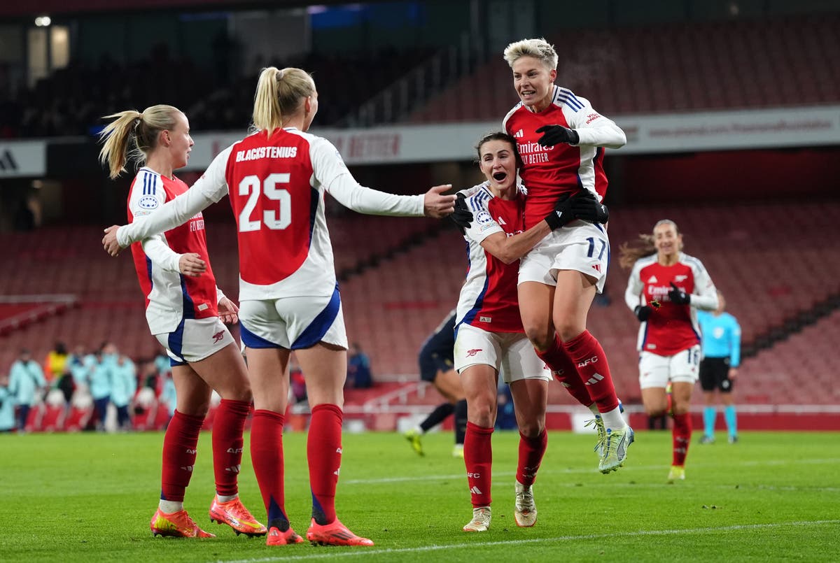 Arsenal beat Juventus in the Women’s Champions League - live reaction