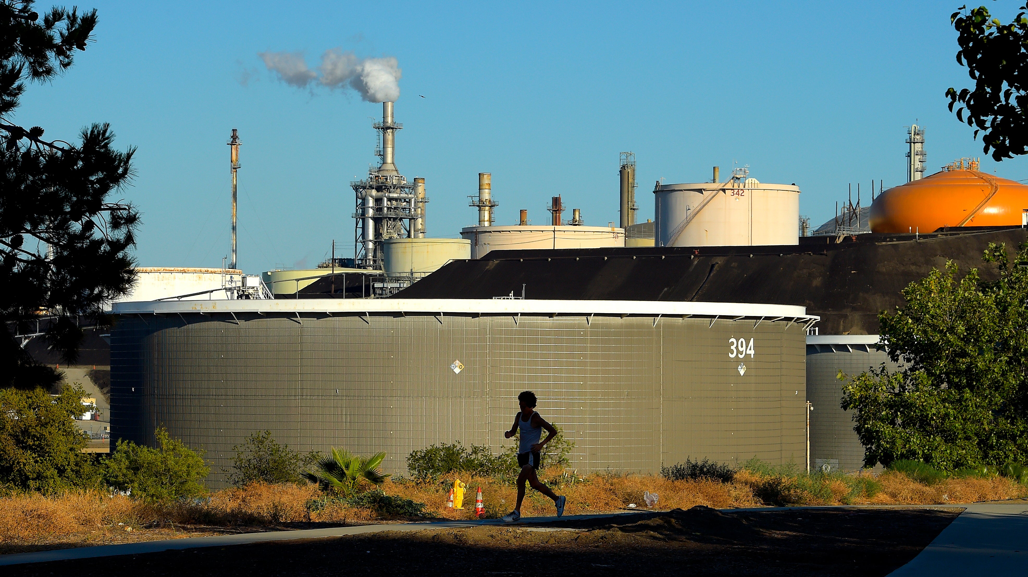 California Oil Refinery