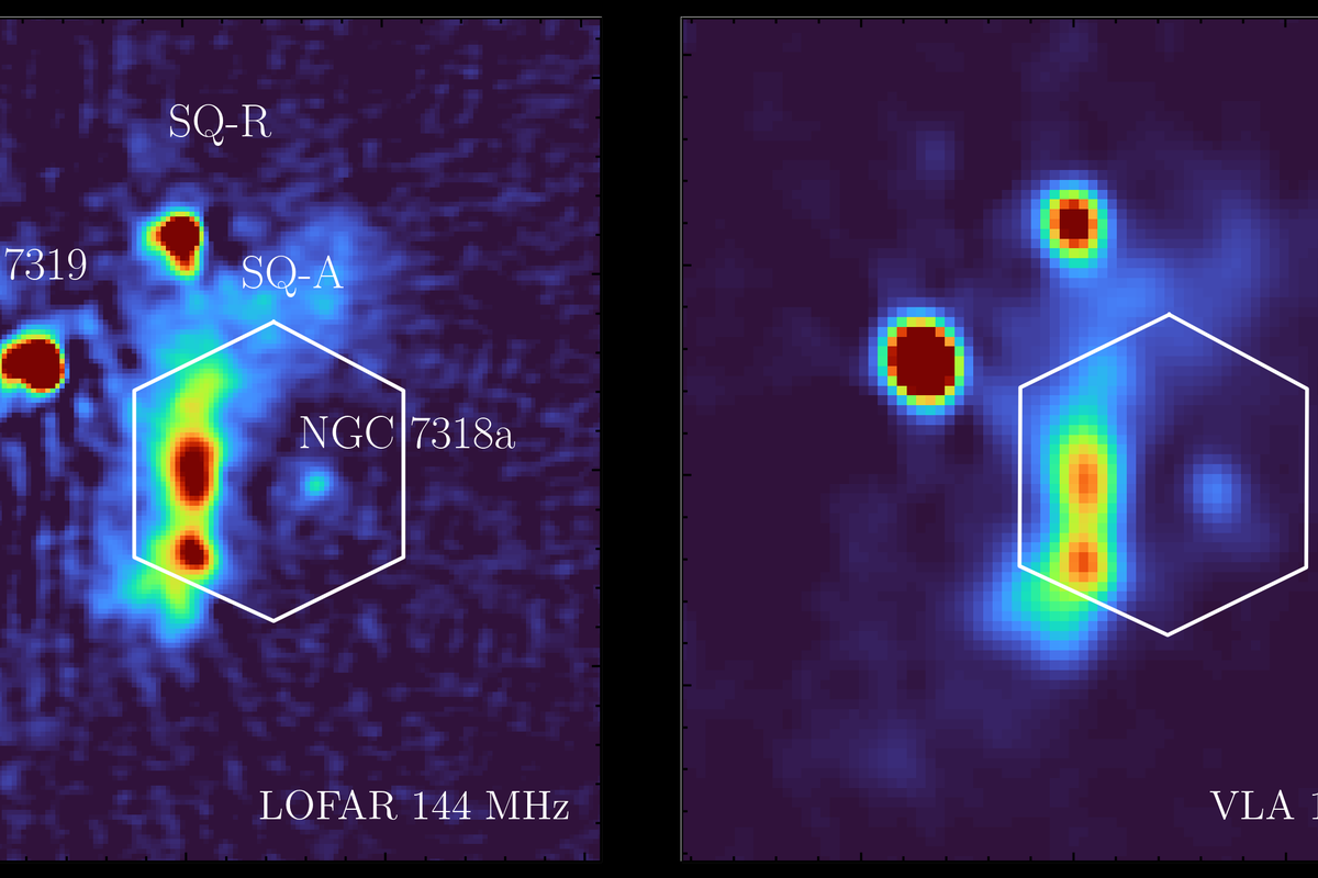 Scientists watch in unbelievable detail as galaxy smashes into another at two million miles per hour