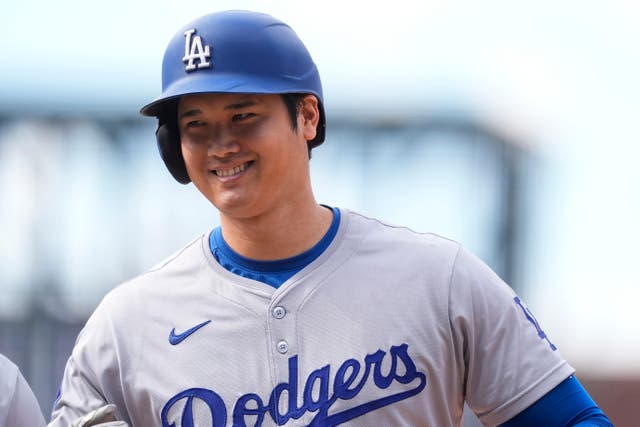 Los Angeles Dodgers star Shohei Ohtani (AP)