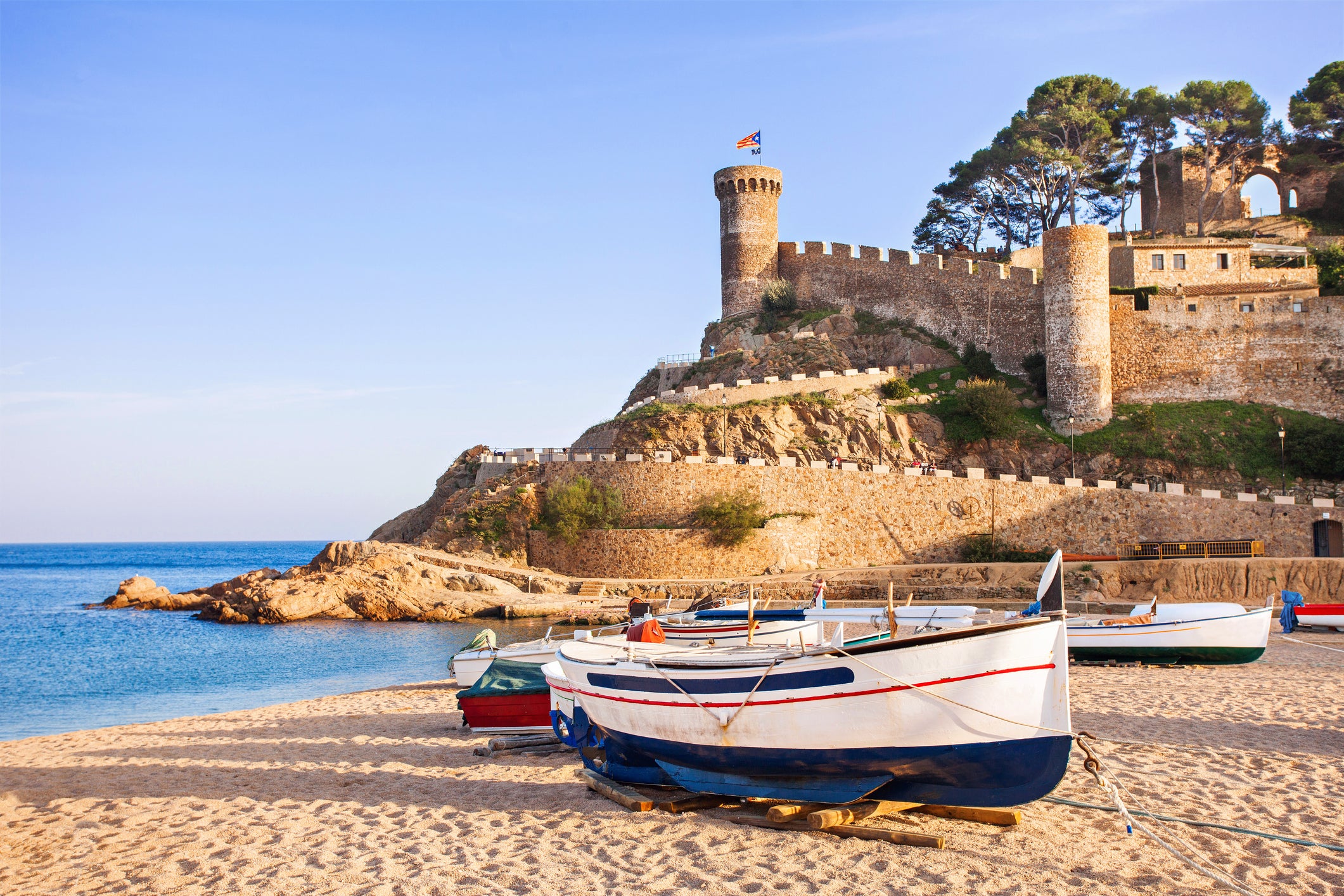 Tossa de Mar’s turrets date back to the 12th century