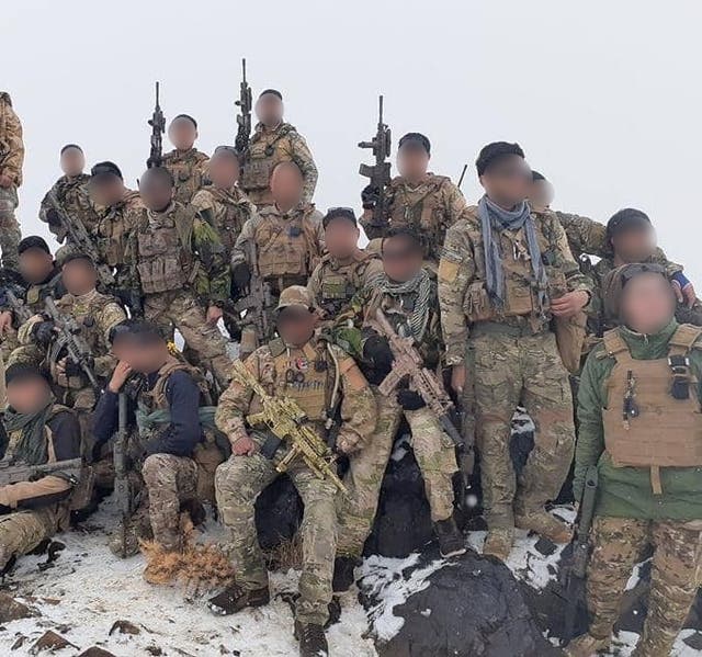 <p>Afghan special forces soldiers are waiting on help from the UK </p>