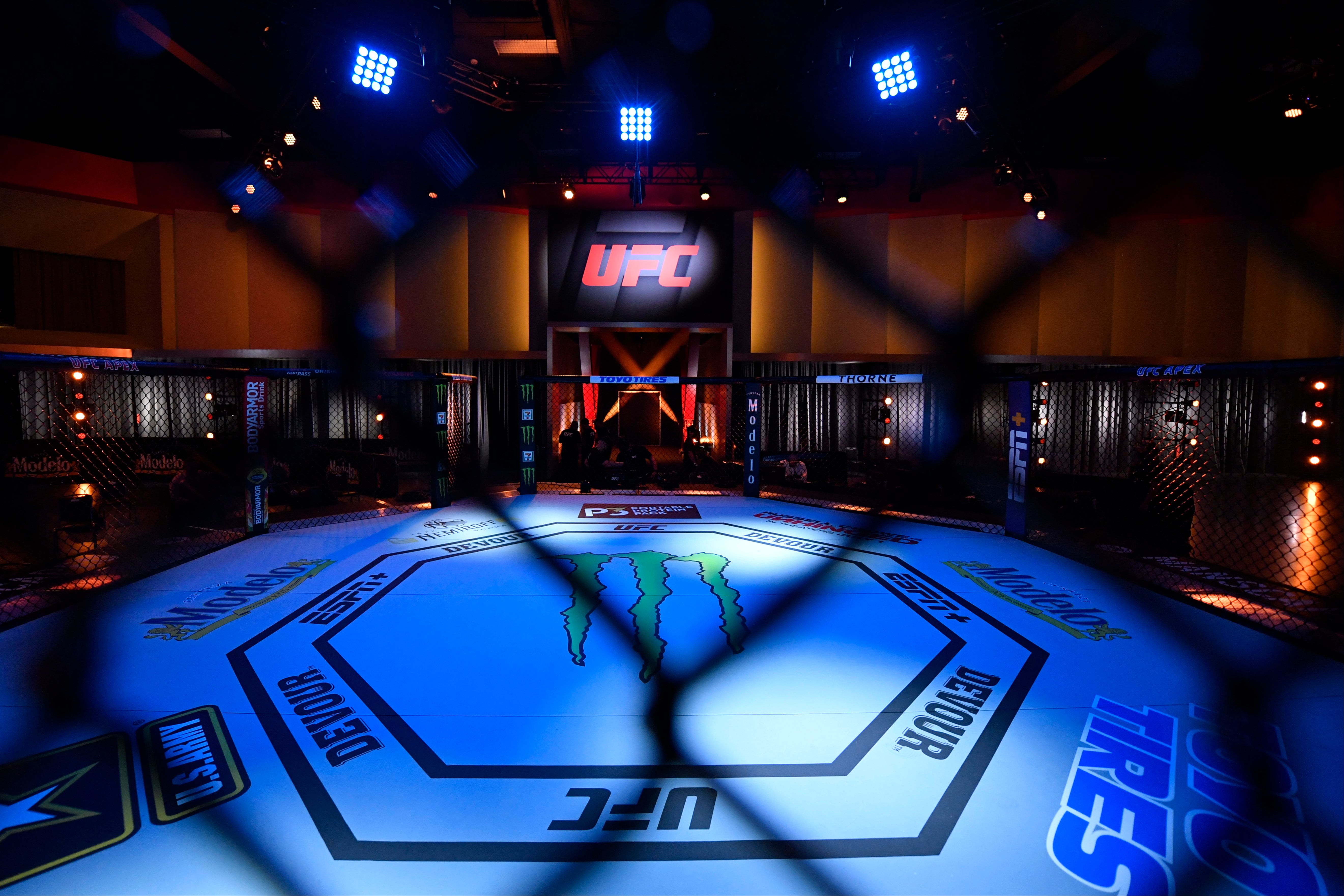 The UFC has hosted most of its Fight Night events in its Apex facility in recent times