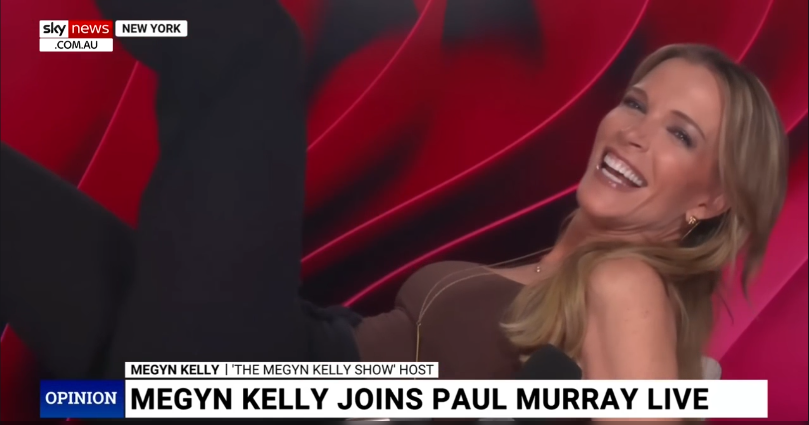 Megyn Kelly mocks MSNBC host Mika Brzezinski during an interview on Sky News Australia