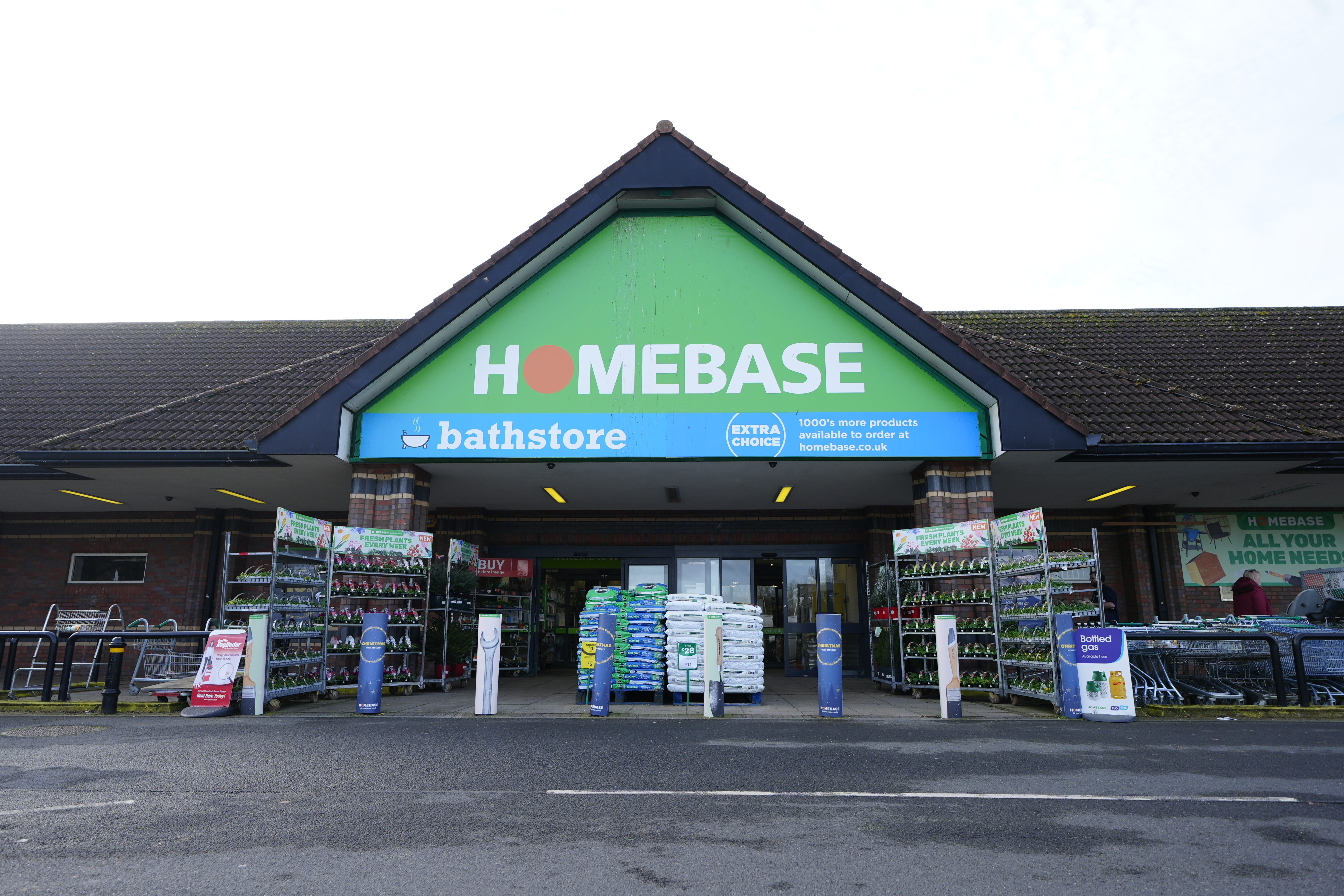 The Homebase store in Upton on the Wirral (Peter Byrne/PA)