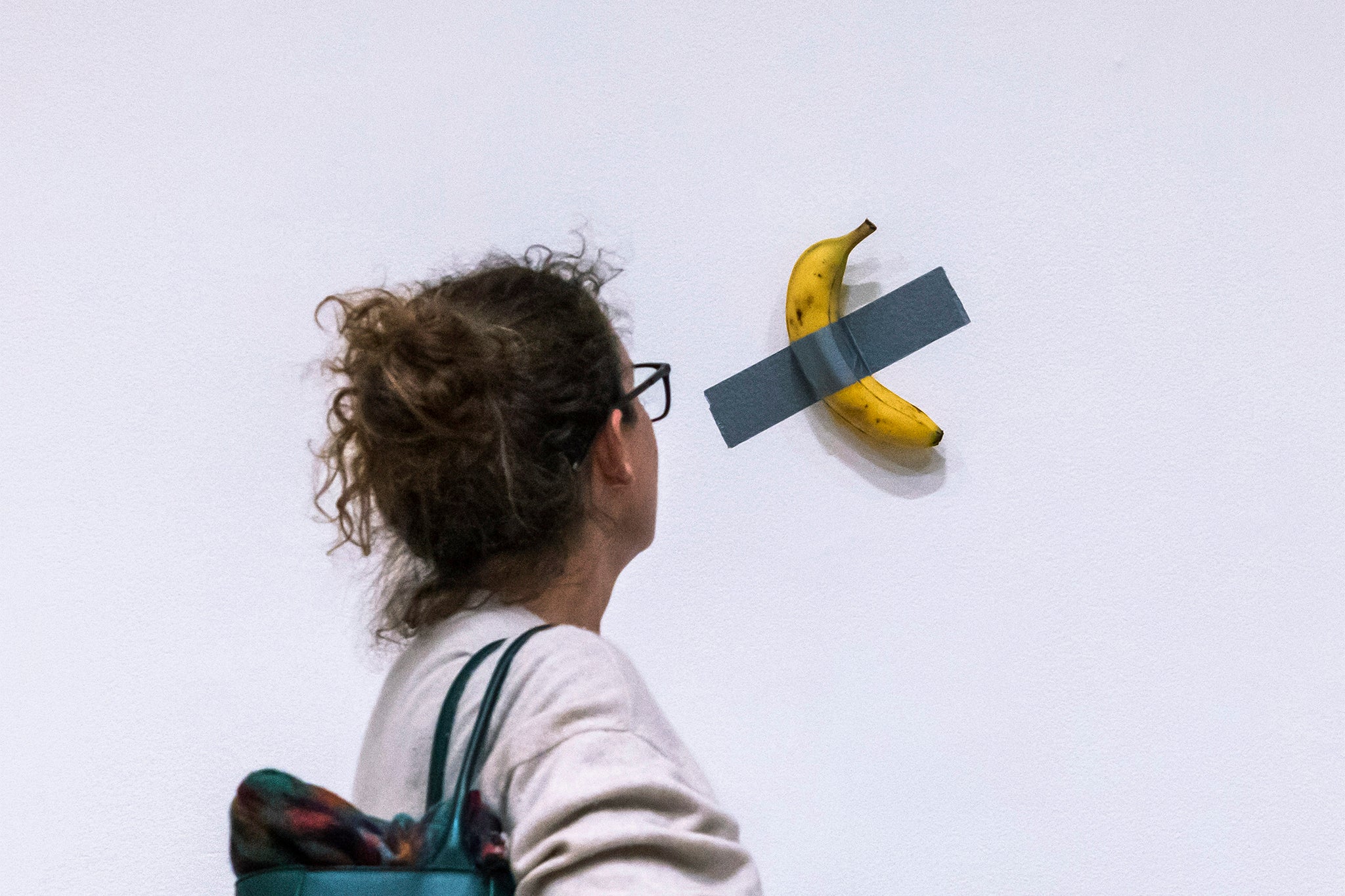 Maurizio Cattelan’s piece, Comedian, a banana duct-taped to a wall, was bought by a Chinese businessman for $6.2m