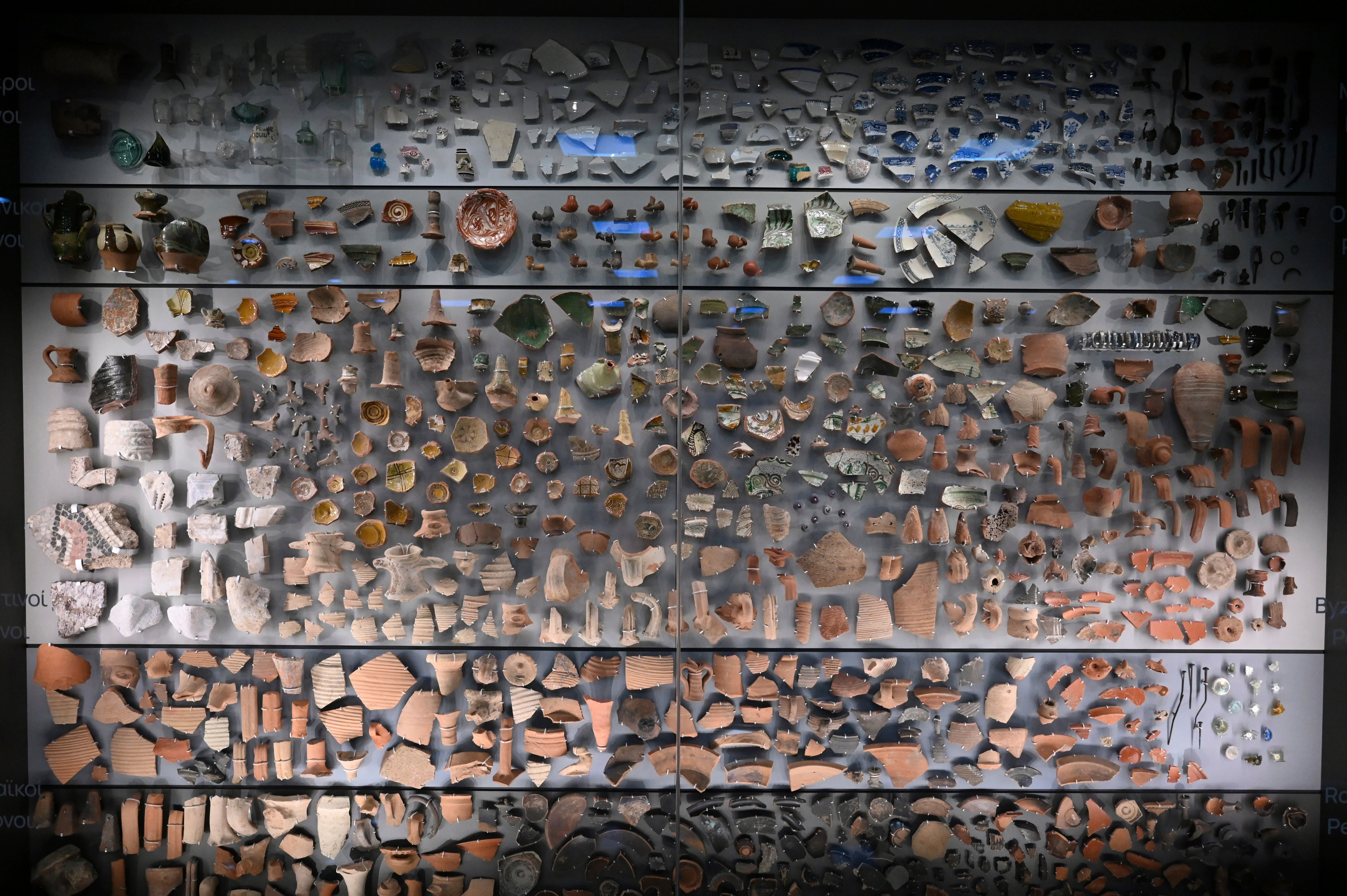 Greece Subway Antiquities