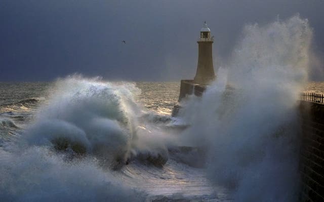 <p><a href="https://www.independent.co.uk/weather">Storm Bert this weekend</a> is expected to bring 70mph winds and heavy rain</p>