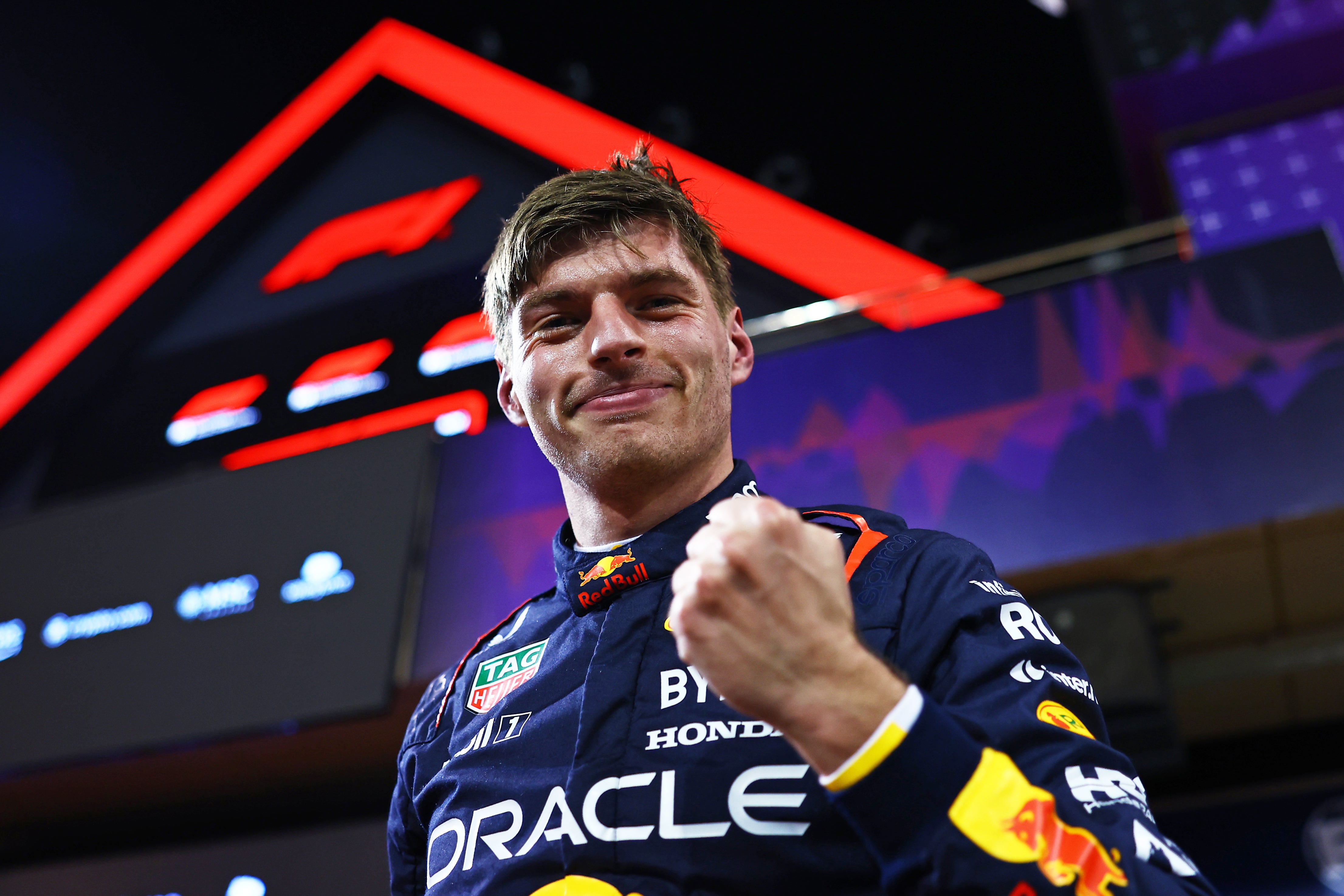 Max Verstappen has won his fourth consecutive drivers’ world title in Las Vegas