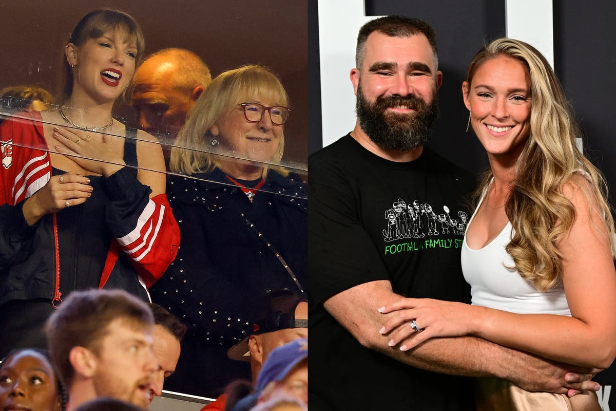 Taylor Swift and Donna Kelce react to Jason and Kylie Kelce pregnancy announcement