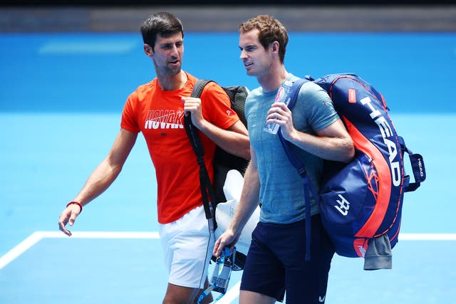 <p>Djokovic and Murray are the same age and competed against each other when they were juniors</p>