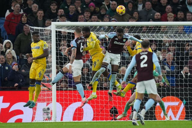 Ross Barkley secured a point for Villa (Jacob King/PA)