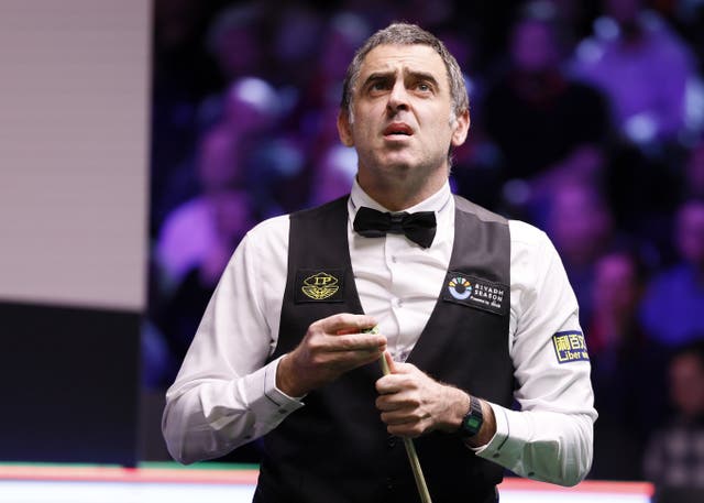 <p>Ronnie O’Sullivan will not appear at the Welsh Open this week (Richard Sellers/PA)</p>