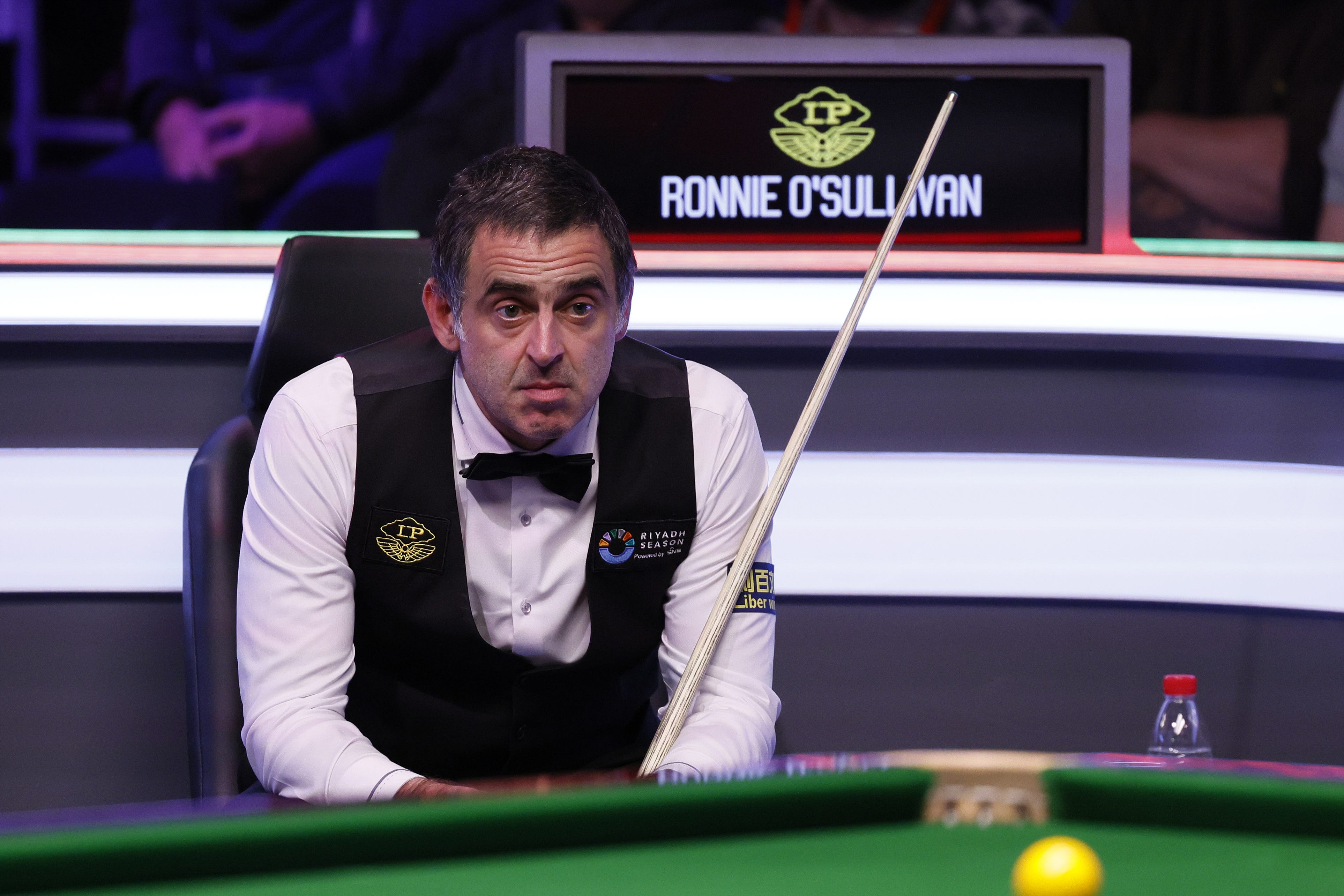 Ronnie O’Sullivan crashed out of the UK Championship in York (Richard Sellers/PA)