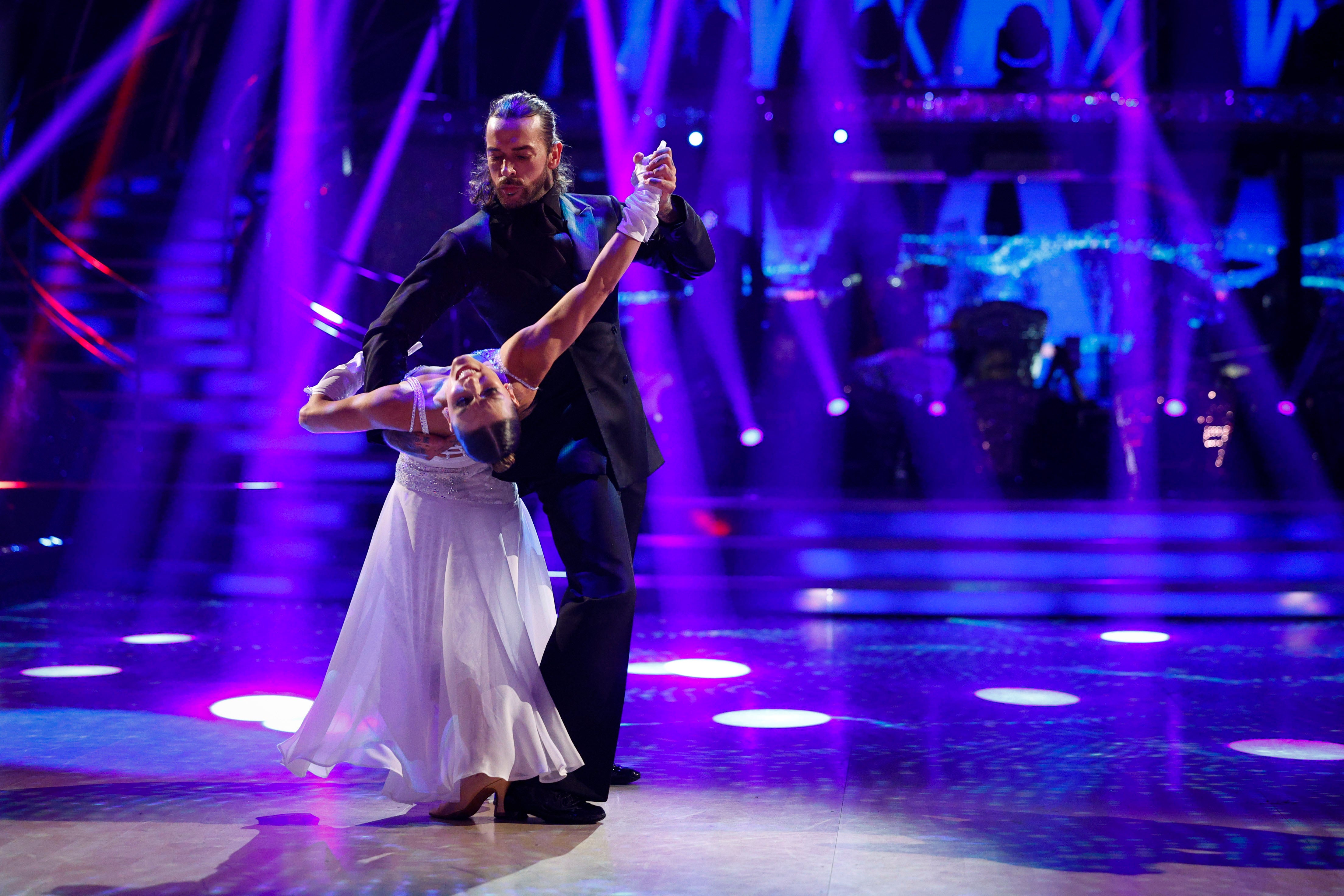 Pete Wicks dancing a Tango to ‘Easy Lover’