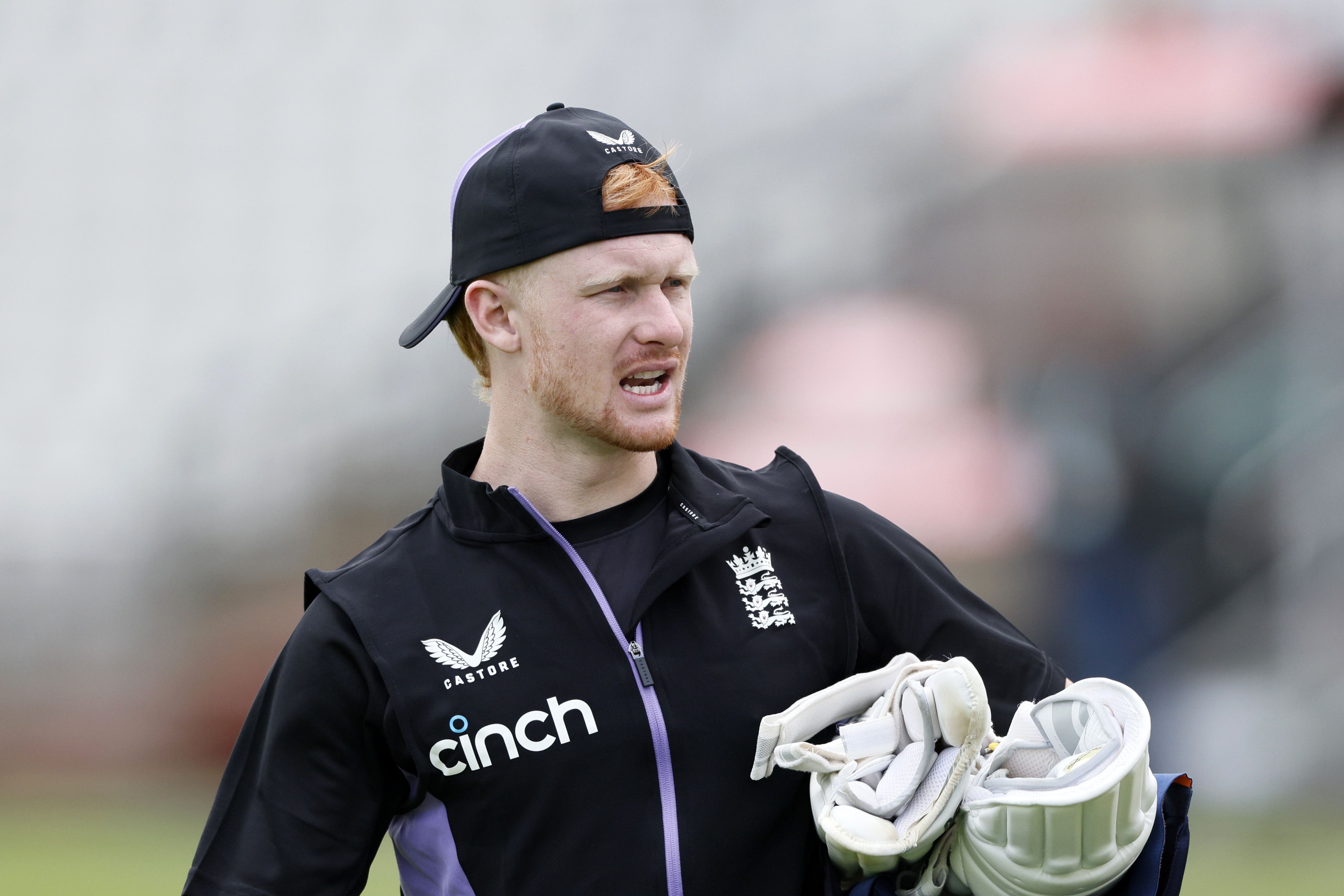 Jordan Cox had been in line to make his debut and take the gloves in New Zealand