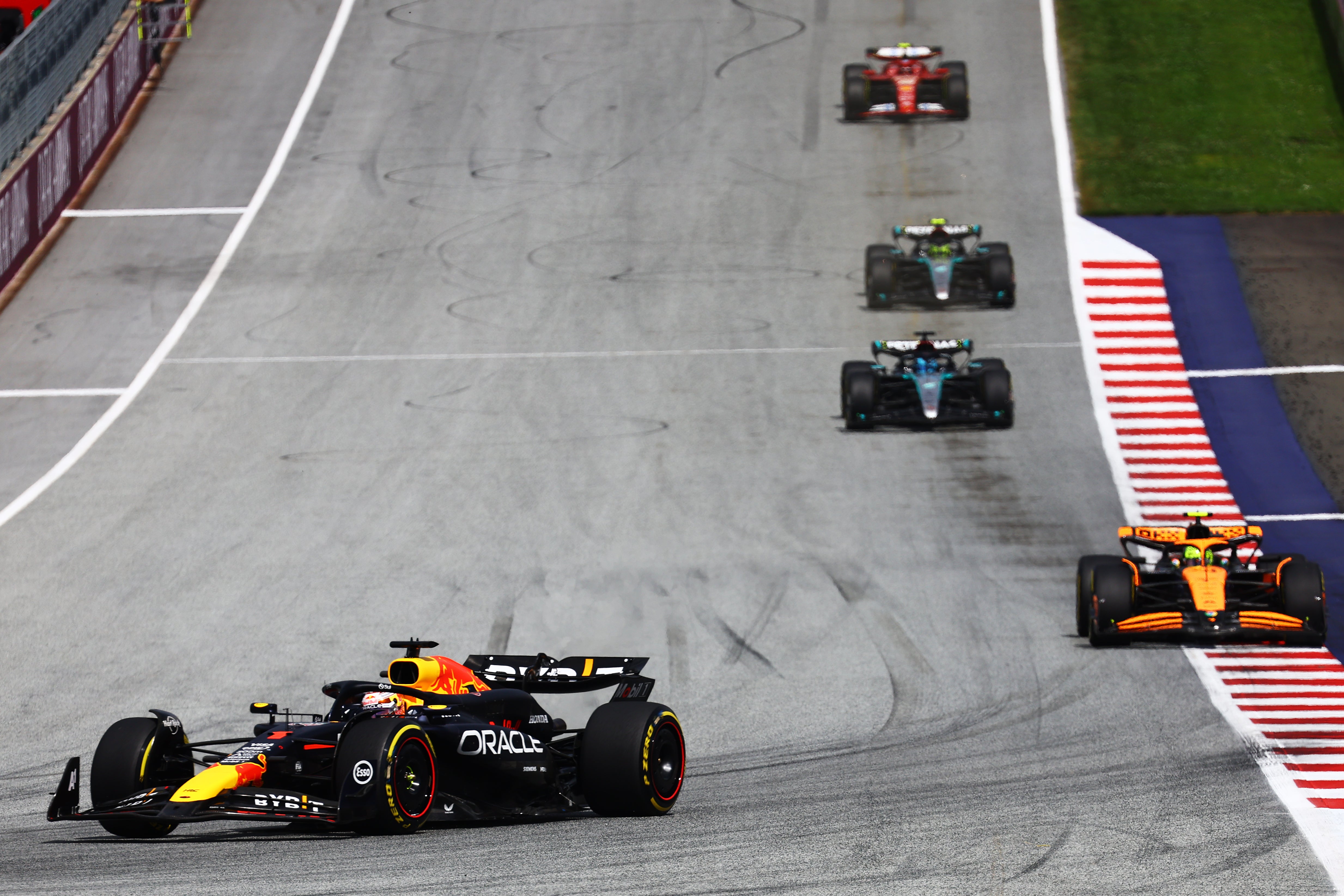 Norris and Verstappen collide in Austria